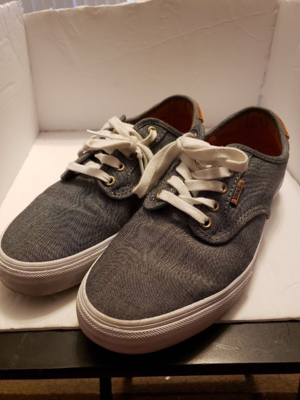 Vans Off The Wall Ultra Cush Lite Pro Womens Shoes Sz 8 grey